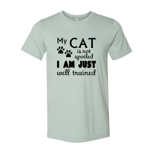 DT0175 My Cat Is Not Spoiled Shirt - WFP Store