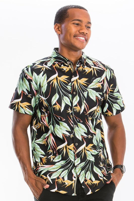 HAWAIIAN BUTTON DOWN SHIRT - WFP Store