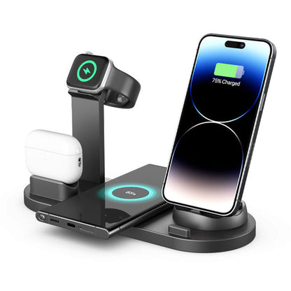 Multi-function Phone Stand with Wireless Charging