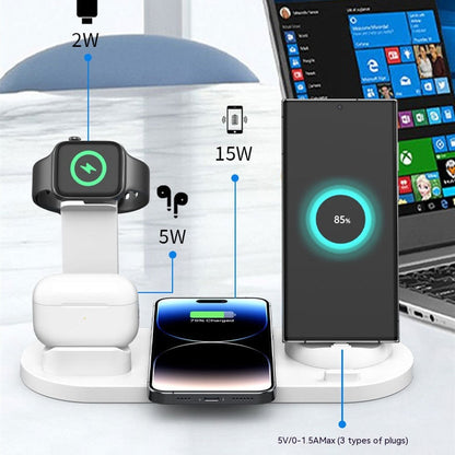 Multi-function Phone Stand with Wireless Charging