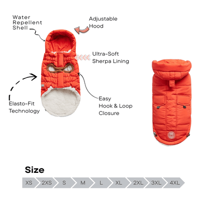 GF PET Super Puff Parka – The Winter Coat EVERY Dog Parent Wants - WFP Store