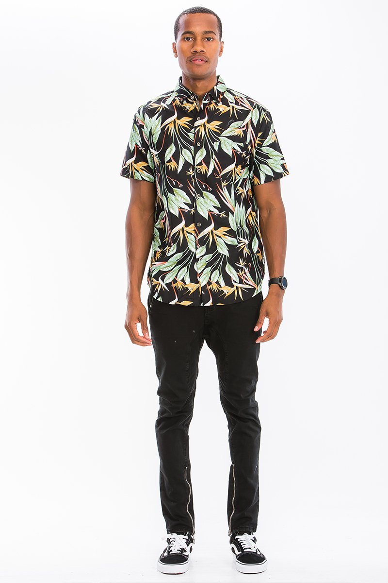 HAWAIIAN BUTTON DOWN SHIRT - WFP Store