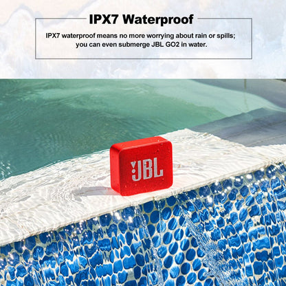 JBL GO 2 Wireless Bluetooth Speaker IPX7 Waterproof With Mic - WFP Store