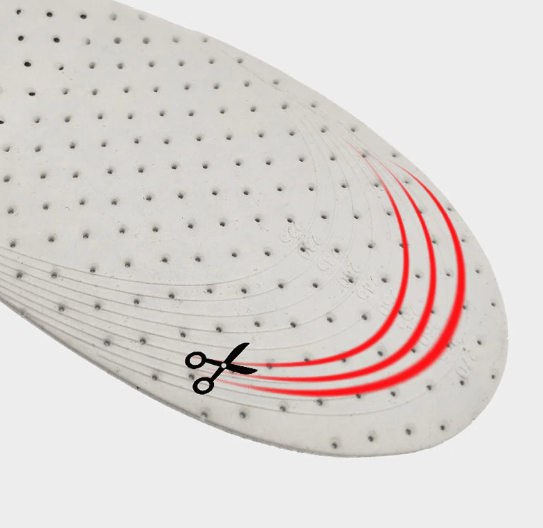 Men Women Invisible Height Increase Insoles Heel Lift Taller Shoe - WFP Store