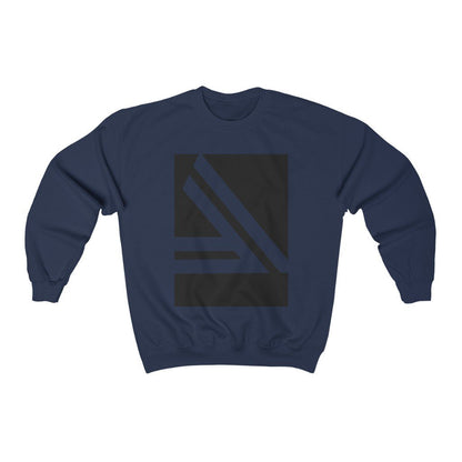 Men's Double Slanted Logo Crewneck Sweatshirt - WFP Store