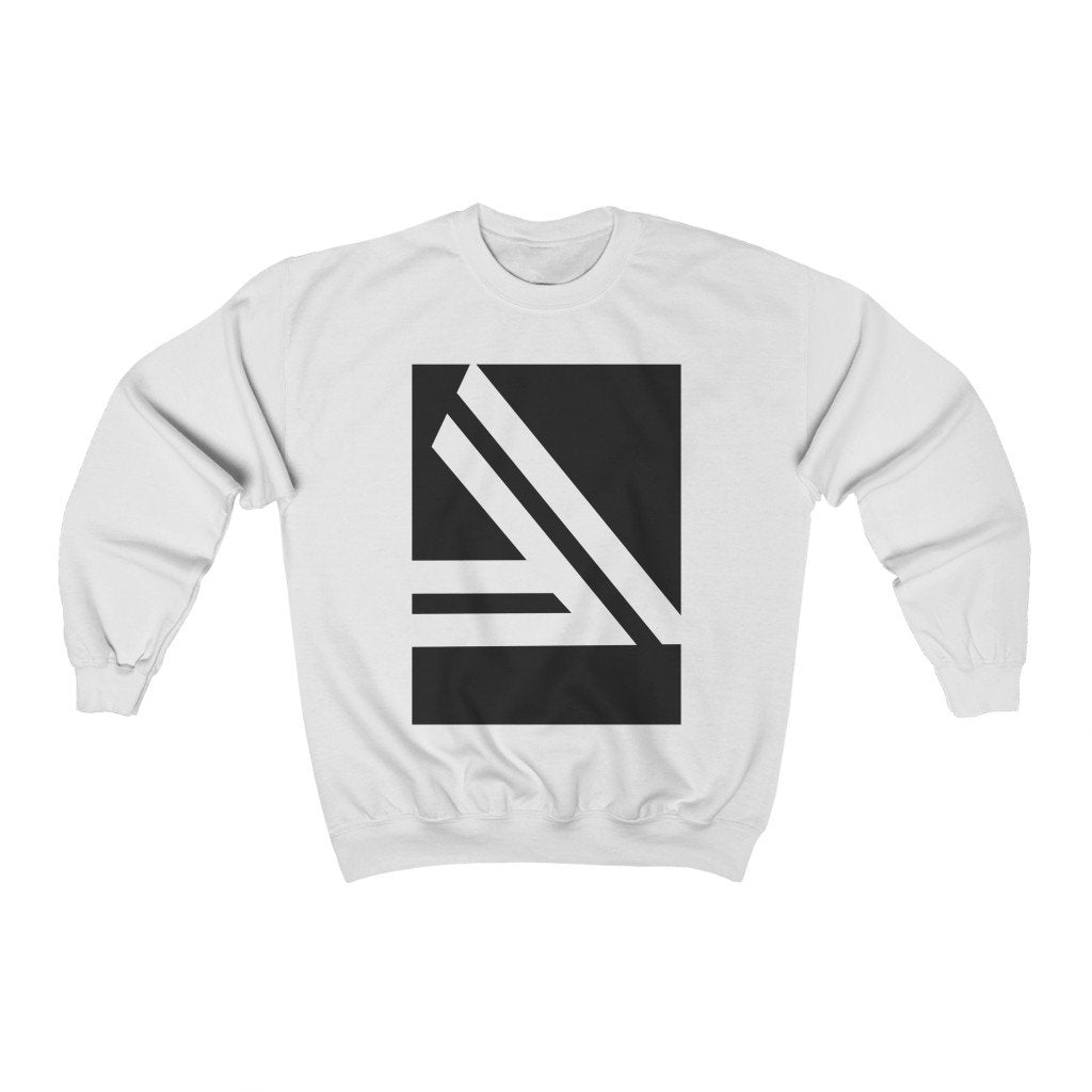 Men's Double Slanted Logo Crewneck Sweatshirt - WFP Store