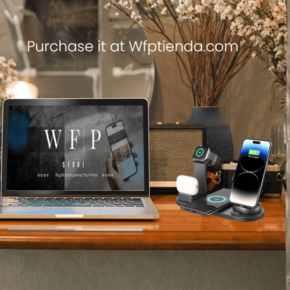 Multi - function Phone Stand with Wireless Charging - WFP Store