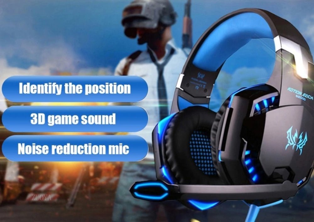 Ninja Dragon G9300 LED Gaming Headset with Microphone - WFP Store