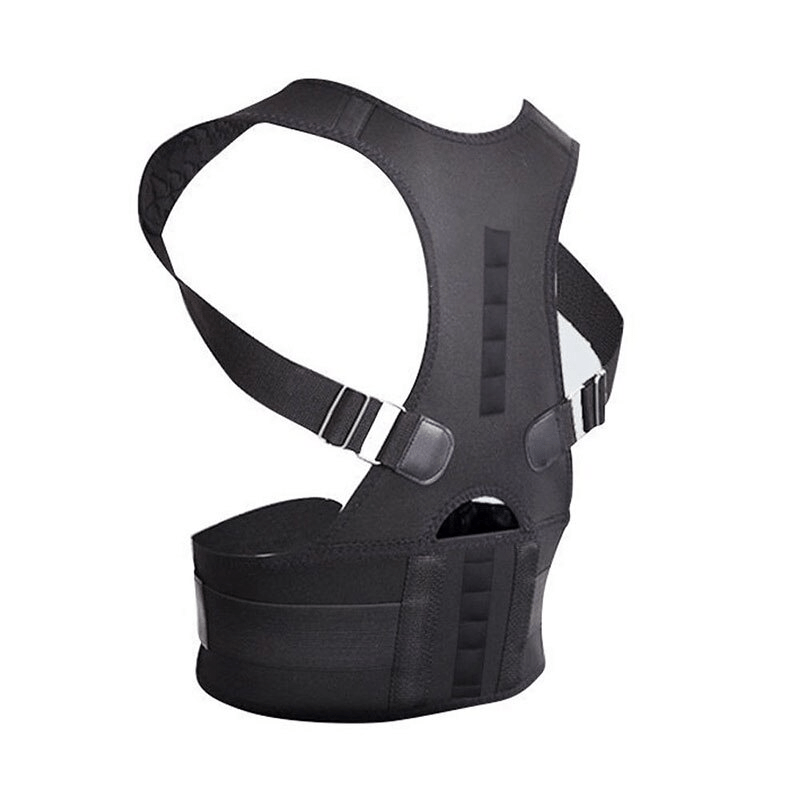 Posture Corrector Support Magnetic Back Shoulder Brace Belt Band For - WFP Store