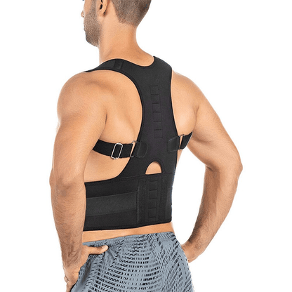 Posture Corrector Support Magnetic Back Shoulder Brace Belt Band For - WFP Store