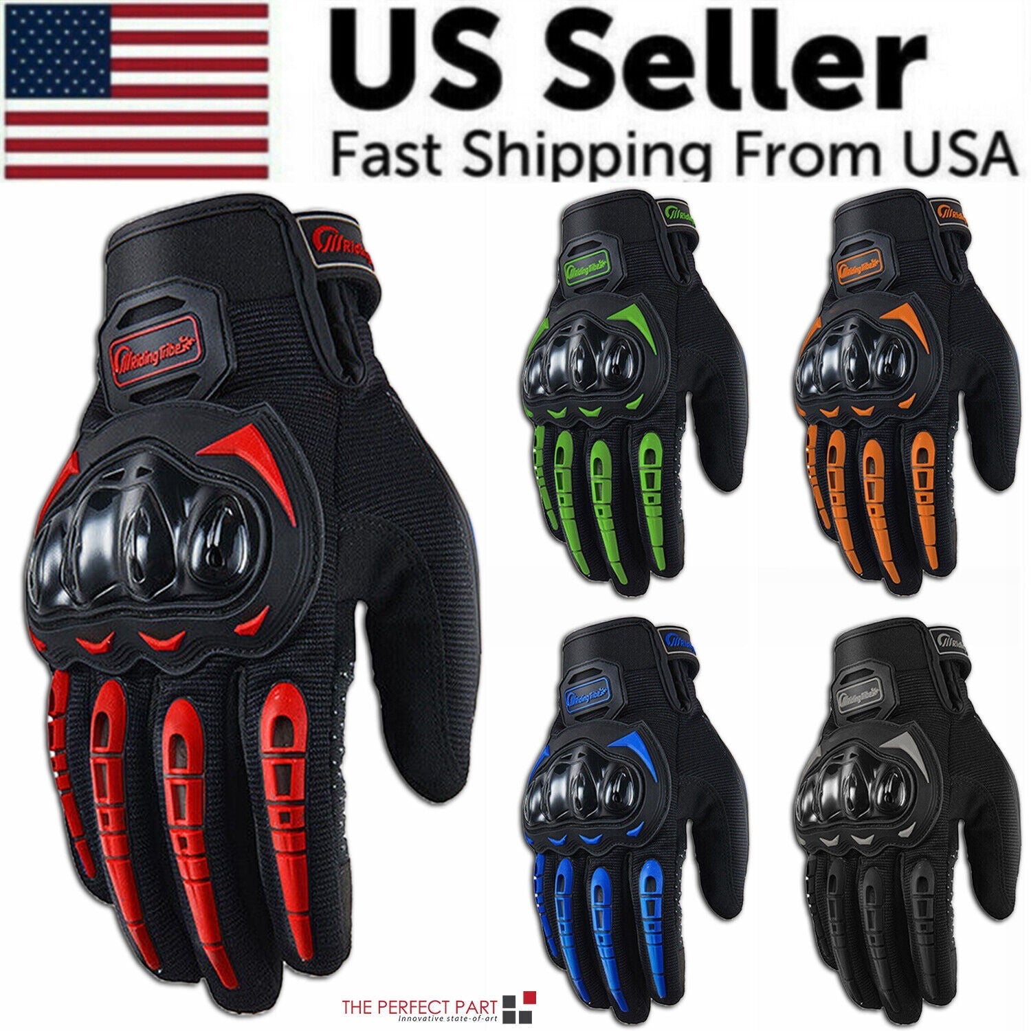 Racing Motorcycle Motorbike Motocross Riding Dirt Bike Full Finger - WFP Store