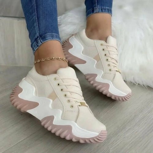 Thick Bottom Canvas Casual Shoes Summer Women's Sneakers - WFP Store