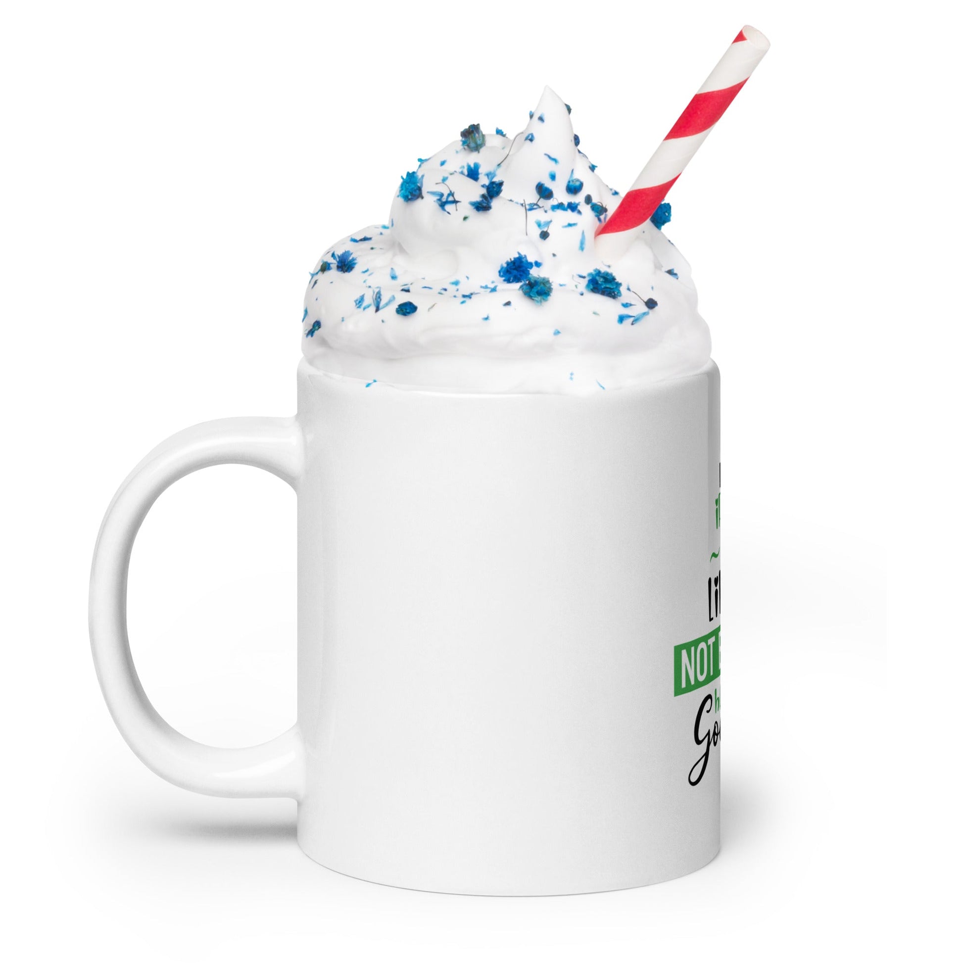 White glossy mug - WFP Store