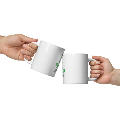 White glossy mug - WFP Store