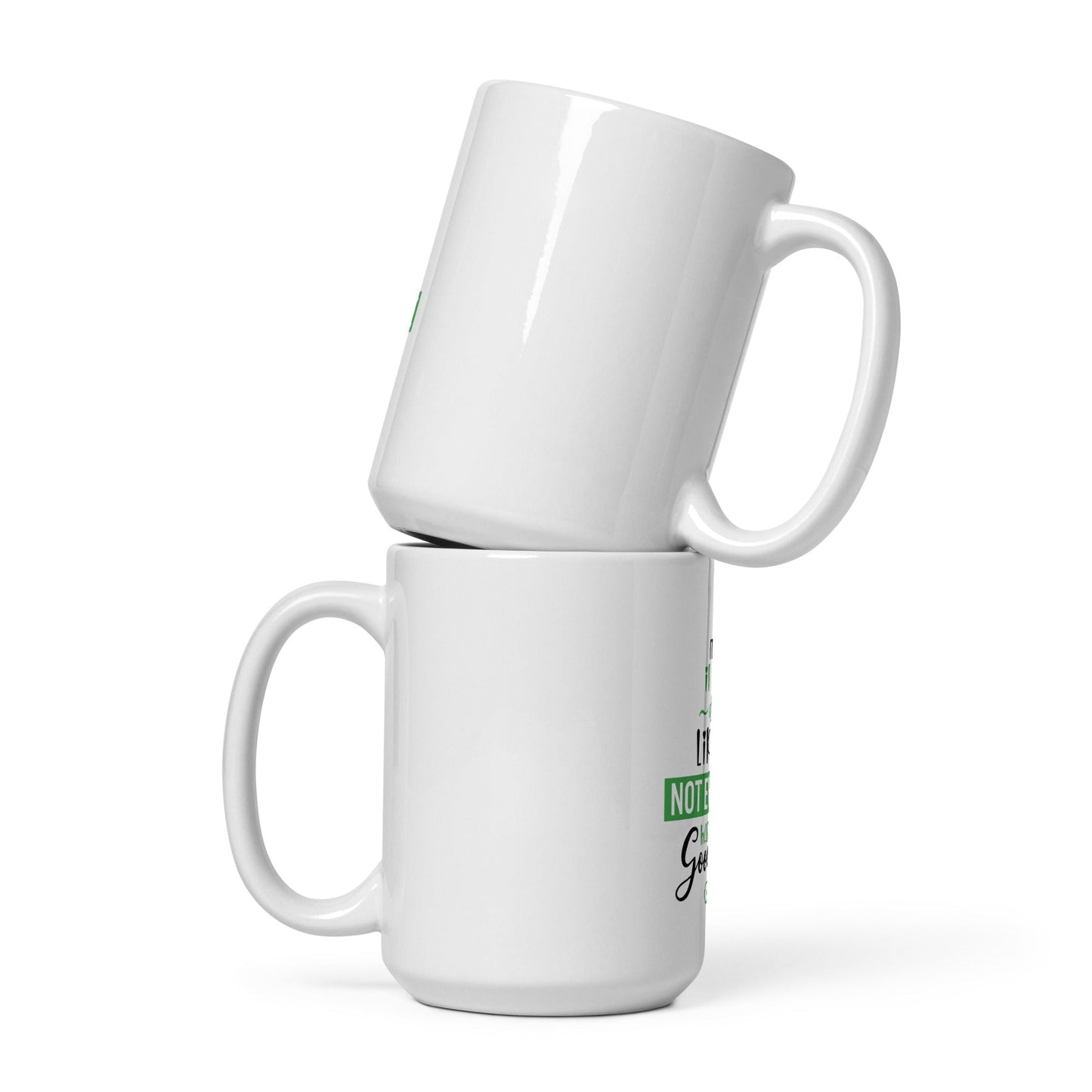 White glossy mug - WFP Store